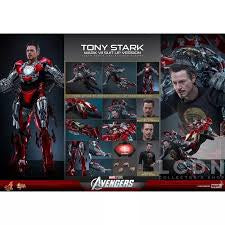 HT Tony Stark Mark V11 Suit up version Sixth Scale Figure - Image 3
