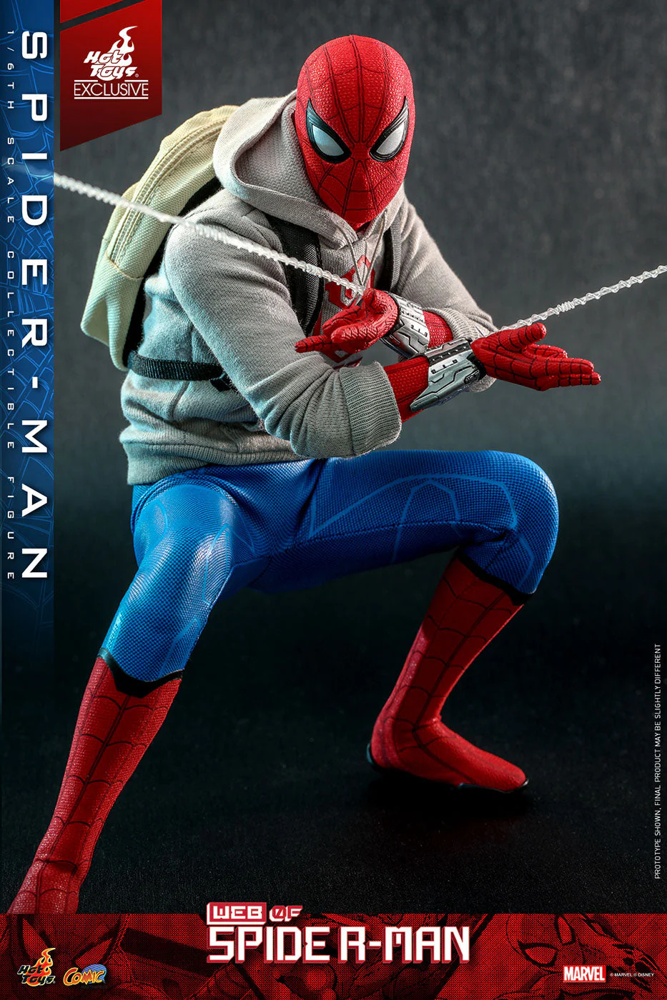 Hot Toys CMS010 W.E.B. of Spider-Man Collectible Action Figure 1/6 Spider-Man 28cm - Image 4