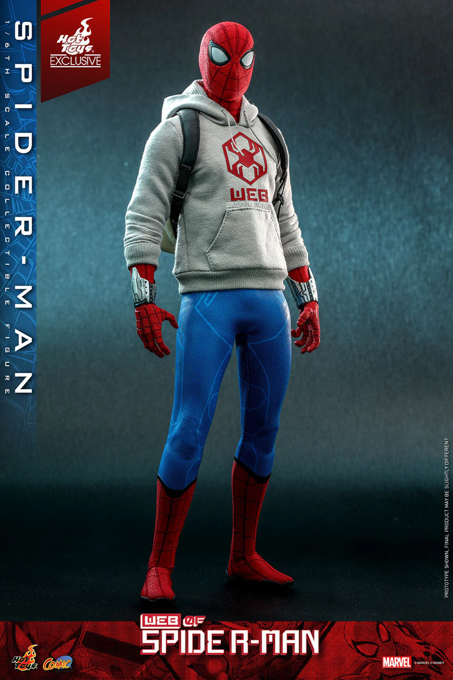 Hot Toys CMS010 W.E.B. of Spider-Man Collectible Action Figure 1/6 Spider-Man 28cm - Image 5
