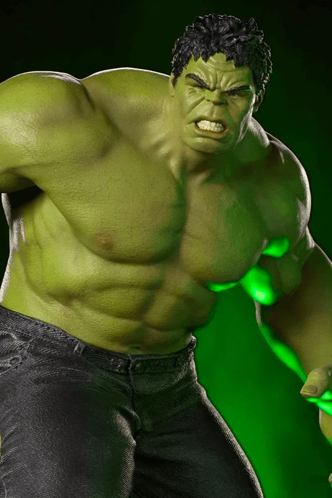 THE INFINITY SAGA HULK BATTLE OF NY BDS ART SCALE 1/10 Figure By Iron Studios - Image 2
