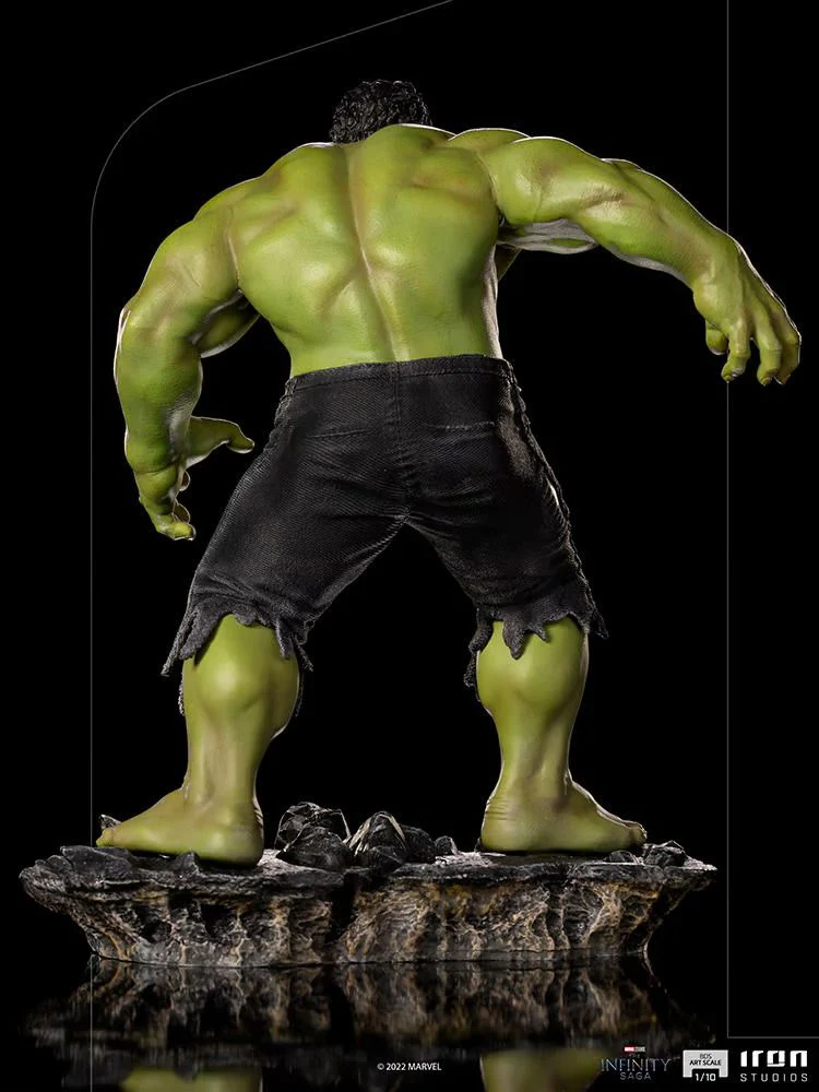 THE INFINITY SAGA HULK BATTLE OF NY BDS ART SCALE 1/10 Figure By Iron Studios - Image 3