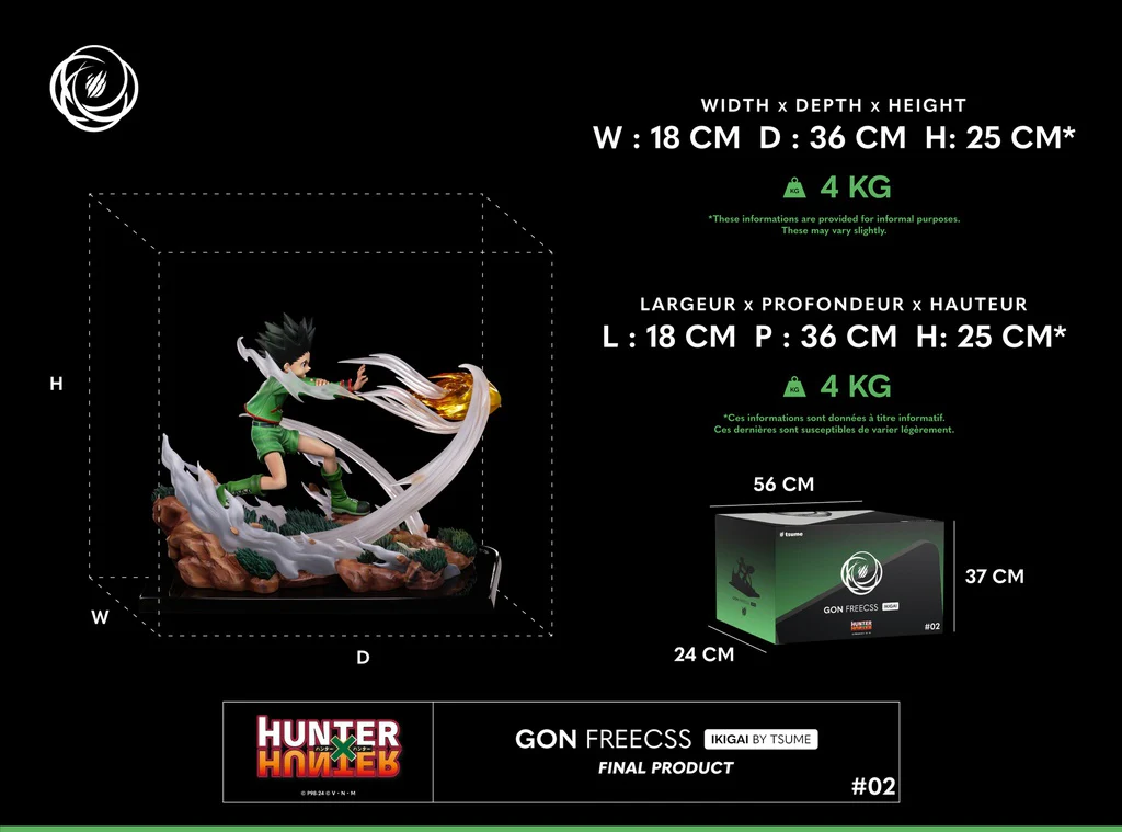 Hunter x Hunter Gon Freecss Statue By Tsume Art - Image 10