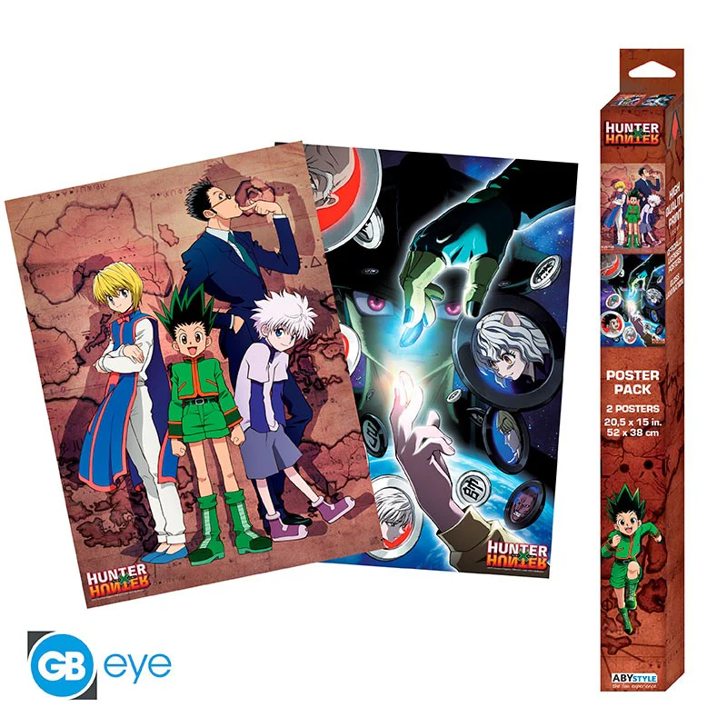Hunter X Hunter Groups 52X38 cm Set 2 Chibi Posters by Abysse - Image 2