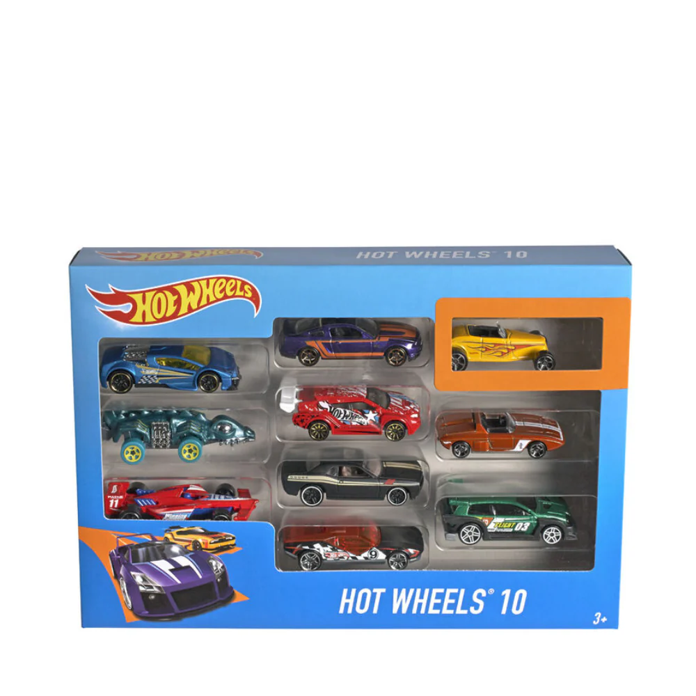 Hot Wheels - 10 Car Pack (Styles vary)