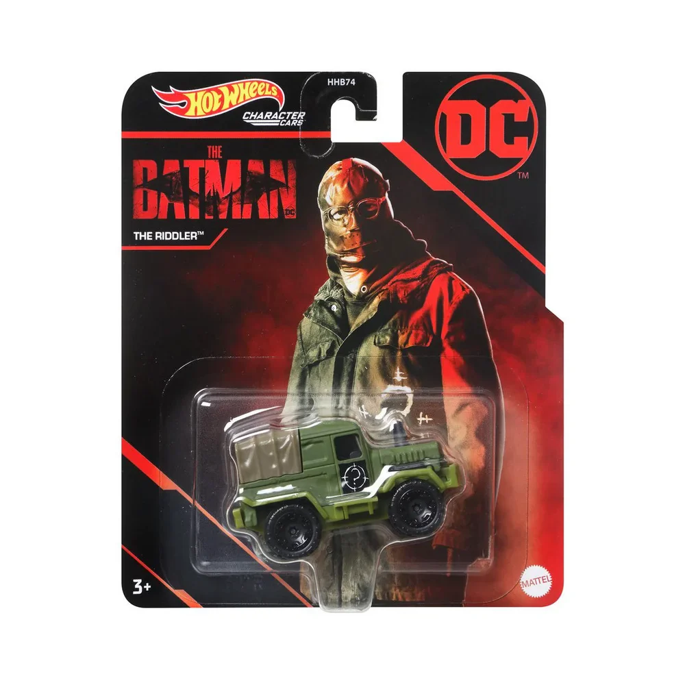 Hot Wheels DC Comics Batman The Riddler Character Car