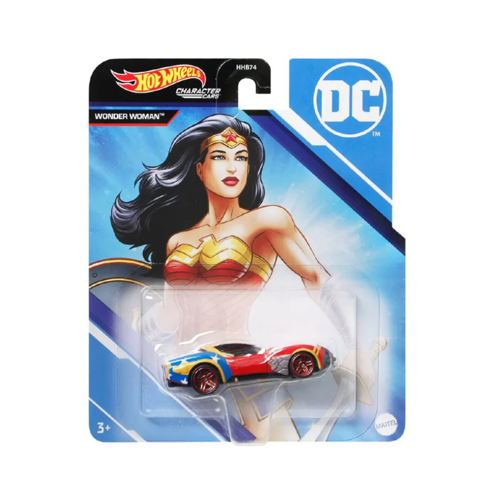 Hot Wheels DC Comics Wonder Woman Character Car