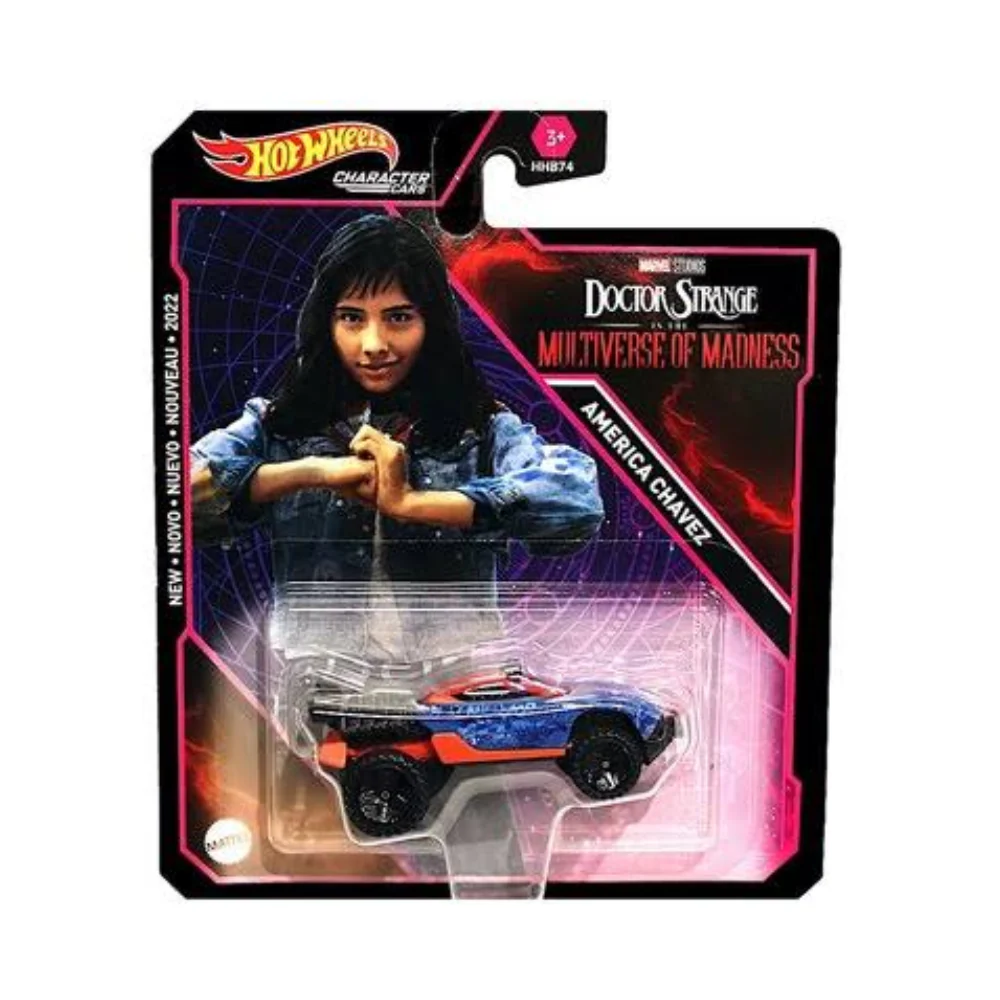 Hot Wheels Marvel Multiverse of Madness Character Car America Chaves