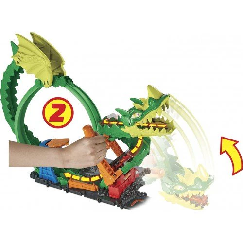 Hot Wheels Dragon Drive Firefight Track Set - Image 4