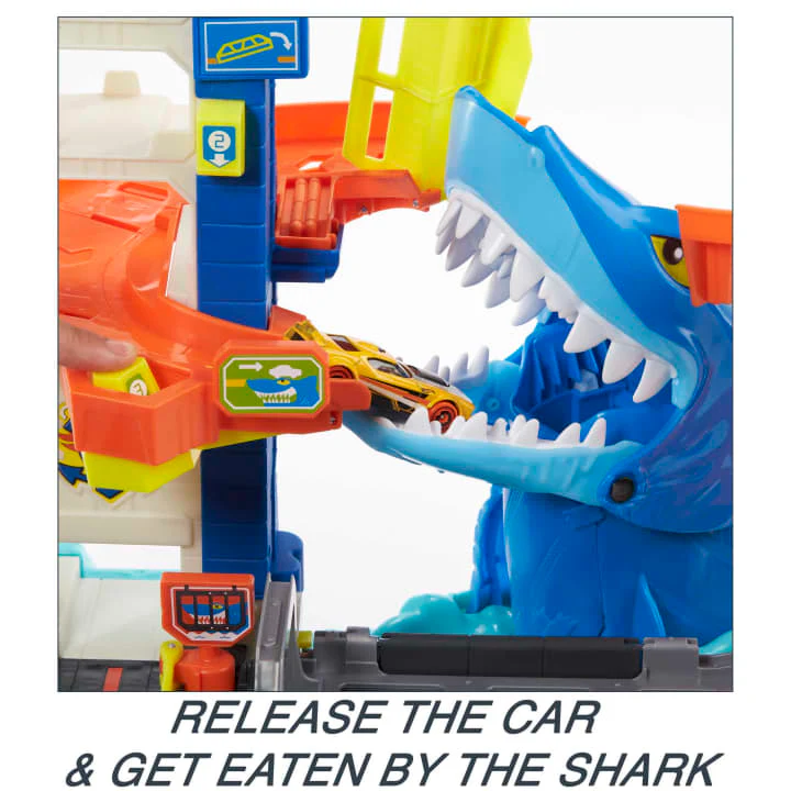 Hot Wheels Attacking Shark Escape Playset - Image 4