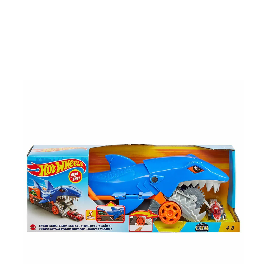 Hot Wheels City Shark Chomp Transporter