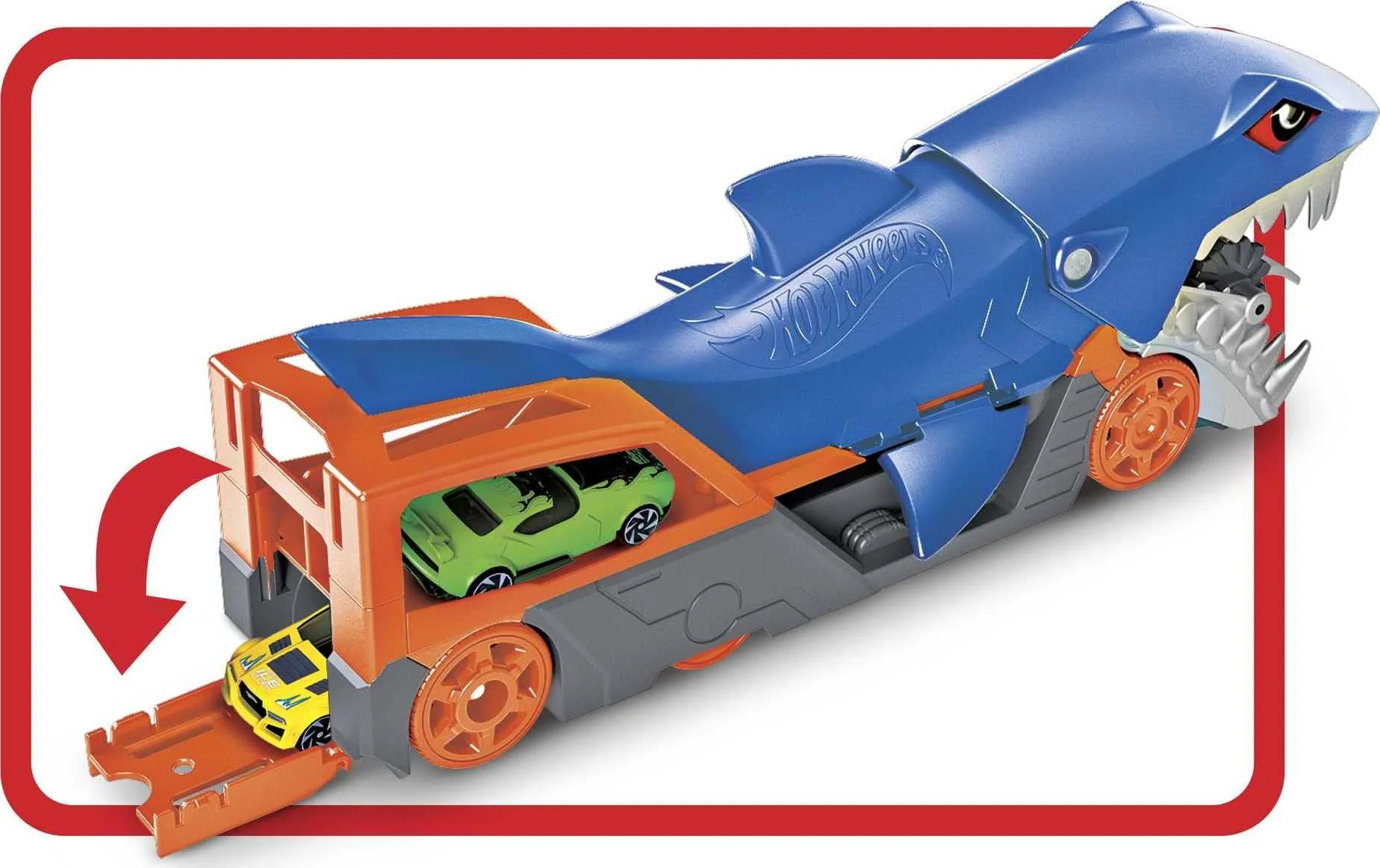 Hot Wheels City Shark Chomp Transporter - Image 3