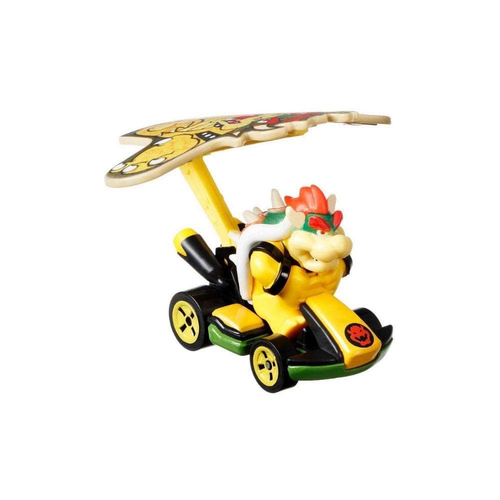 1:64 Mario Kart - Bowser in Standard Kart with Bowser Kite