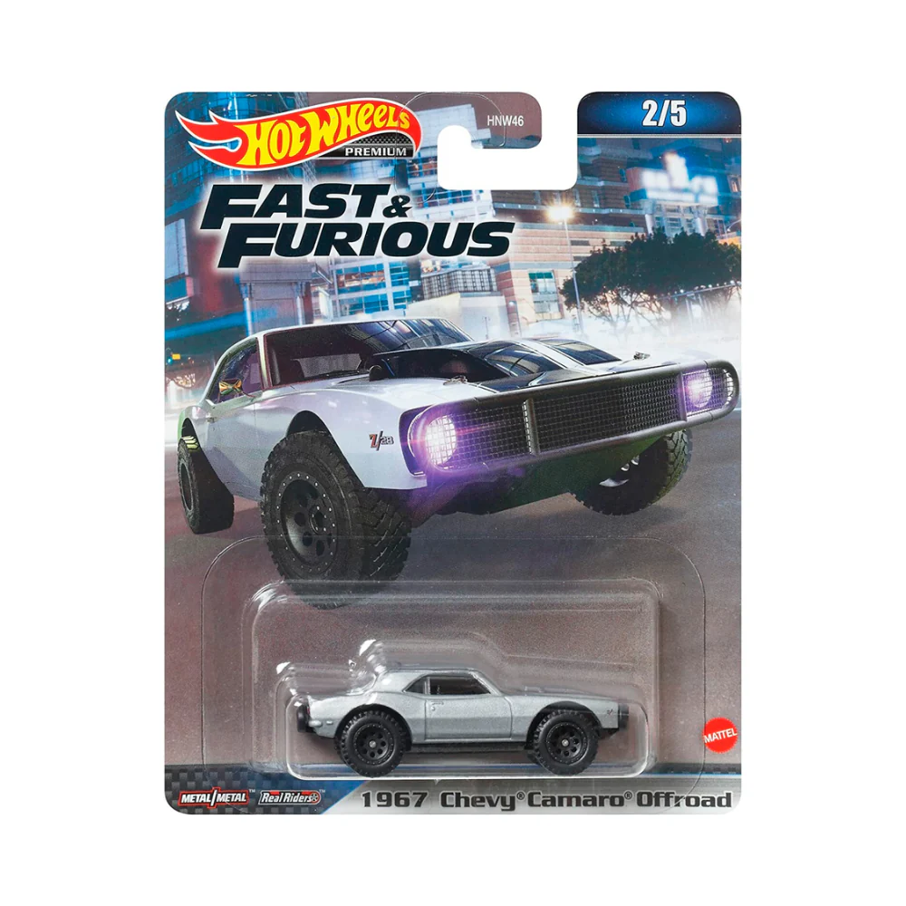 Hot Wheels Fast & Furious – 2023 Mix 1 – 1967 Chevy Camaro Off-Road