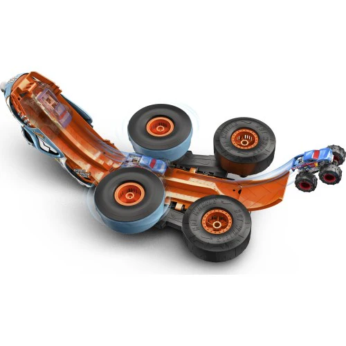 Hot Wheels Monster Trucks 1:12 Transforming Rhinomite Remote Control Truck - Image 3