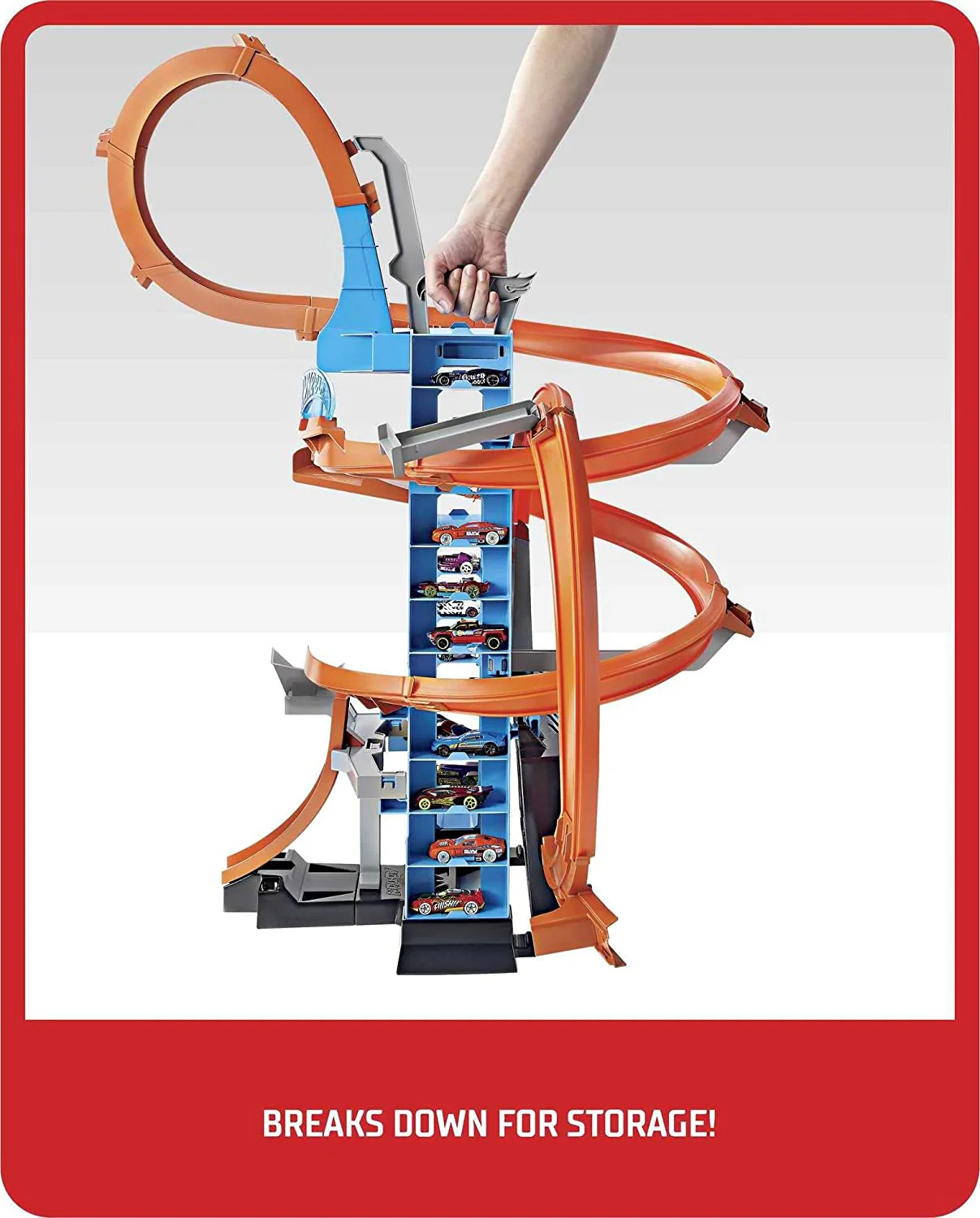 Hot Wheels Sky Crash Tower Play Set by Mattel - Image 6