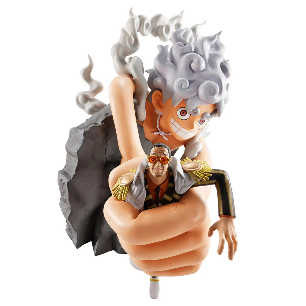 ONE PIECE Monkey D Luffy Gear 5 Vs Borsalino (Burst Of Energy) Ichibansho Figure By Bandai Namco - Image 2