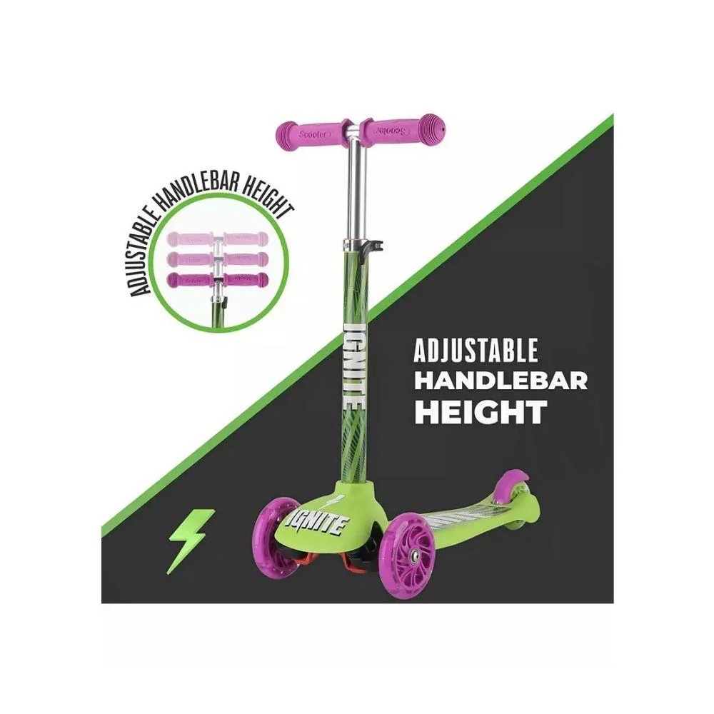 IGNITE GLIDE SCOOTER 3-WHEEL COMBO PACK GREEN - Image 4