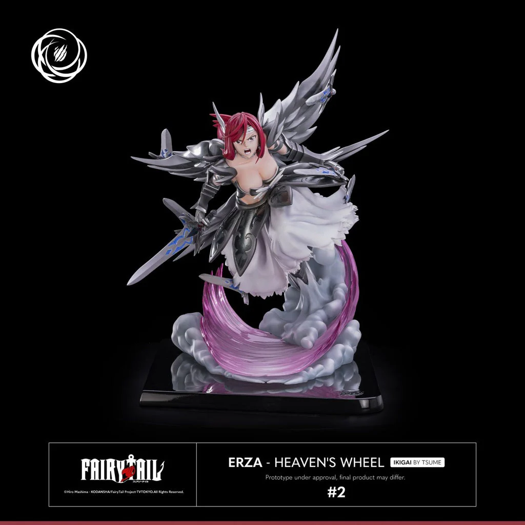 Fairy Tail ERZA HEAVEN'S WHEEL IKIGAI By Tsume Art