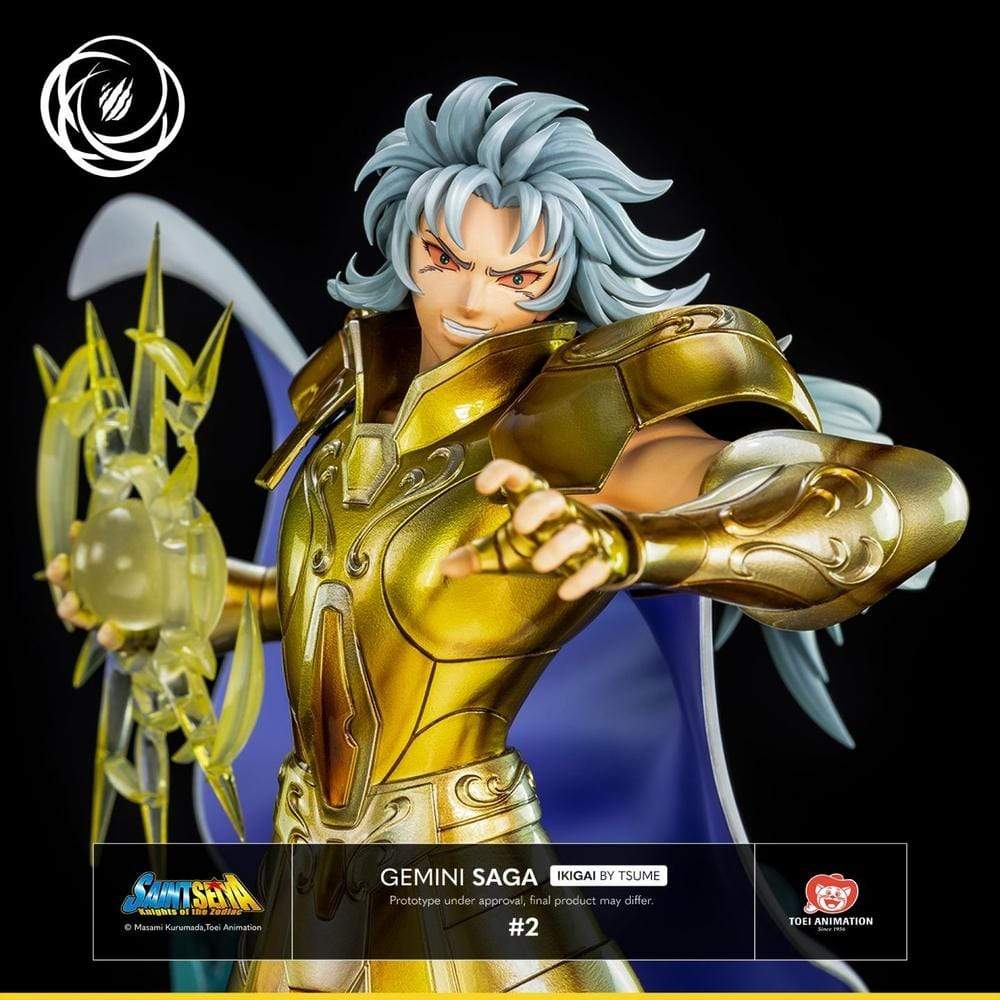 Saint Seiya Gemini Saga 1/6 Scale Ikigai Statue By Tsume Art - Image 2