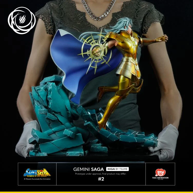 Saint Seiya Gemini Saga 1/6 Scale Ikigai Statue By Tsume Art - Image 5