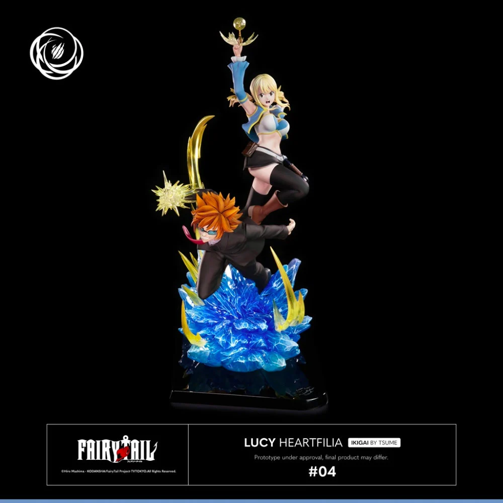 Fairy Tail Ikigai Lucy and Leo 1/6 Scale Limited Edition Statue