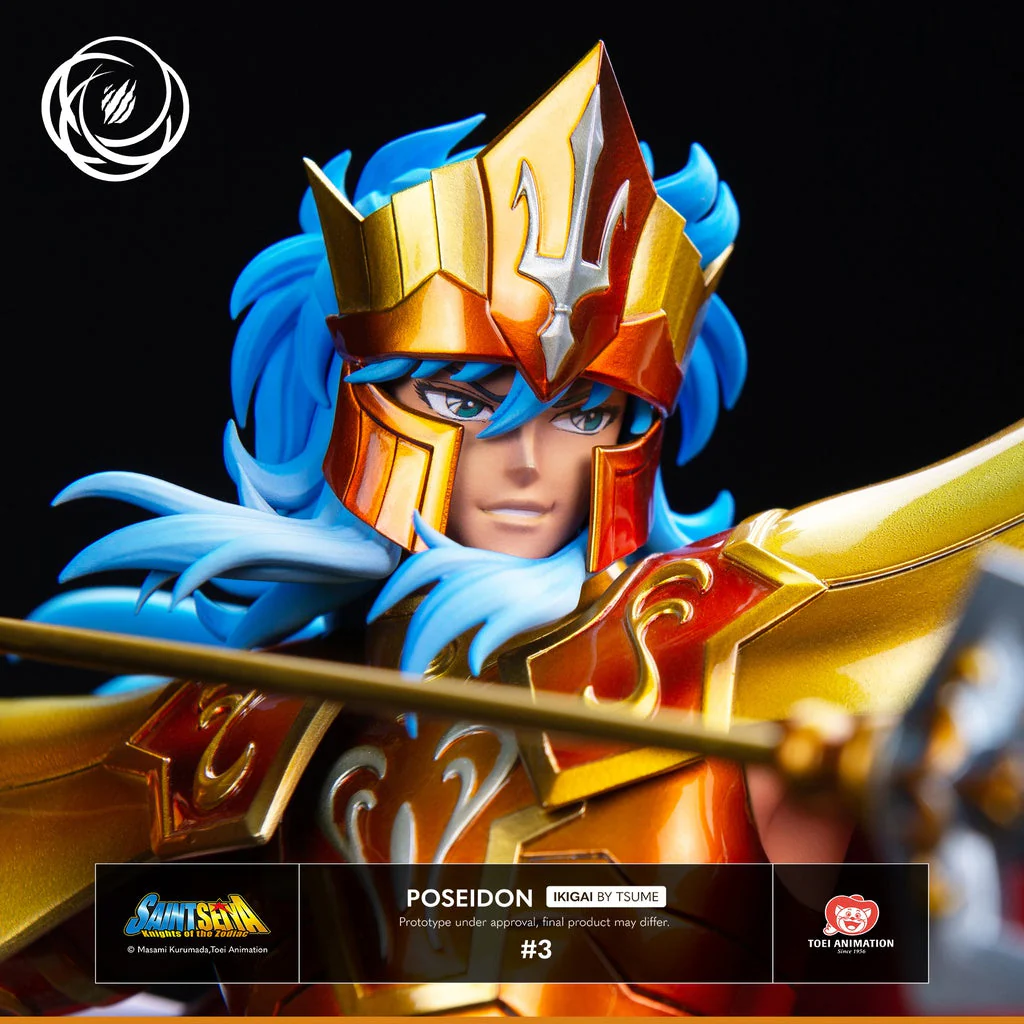 Saint Seiya IKIGAI POSEIDON Ikigai By Tsume Art - Image 2