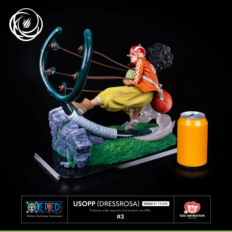 One Piece Ussop Dressrosa Version 1/6 Scale Ikigai Statue by Tsume Art - Image 6