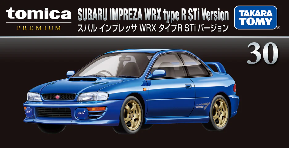 Impreza WRX Type R STi Permium Tomica By Takara Tomica - Image 6