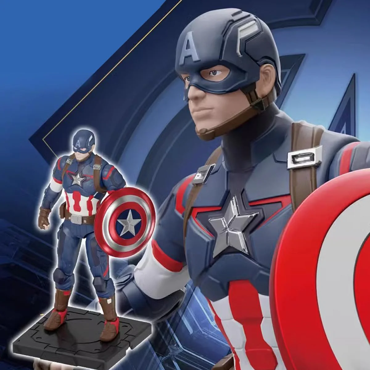Infinity Saga Captain America Action Figures By Fondjoy - Image 3