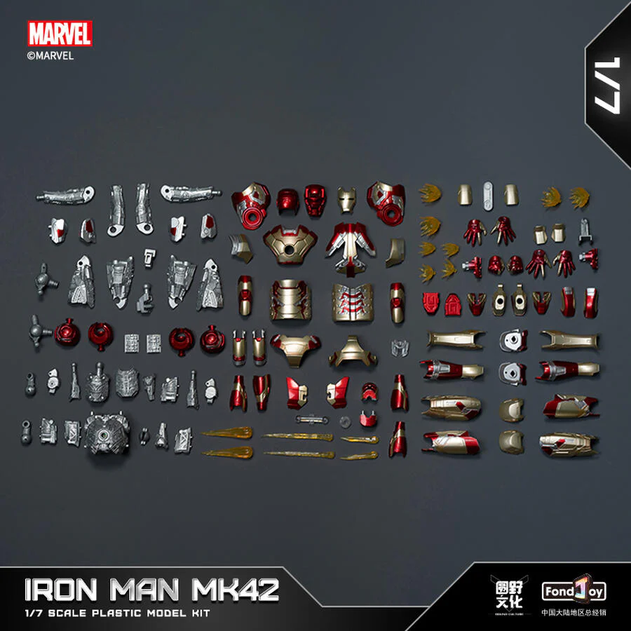 Marvel Infinity Saga Iron Man MK42 Action Figures By Fond Joy - Image 3