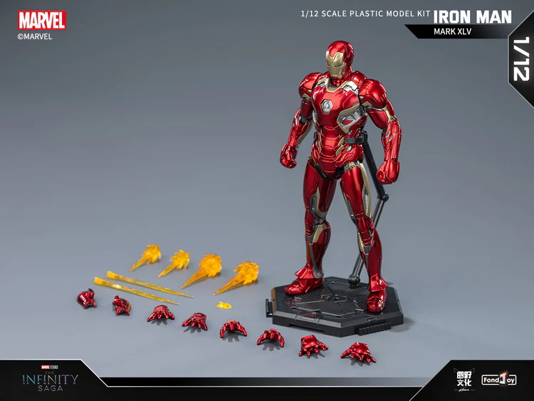 Marvel Infinity Saga ironman MK45 Action Figures By Fond Joy - Image 3