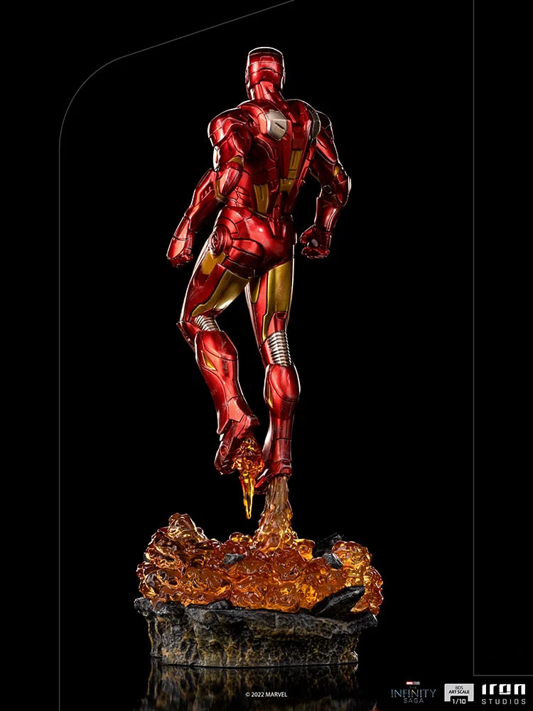 THE INFINITYSAGA IRON MAN BATTLE OF NY BDS ART SCALE 1/10 Figure By Iron Studios - Image 3