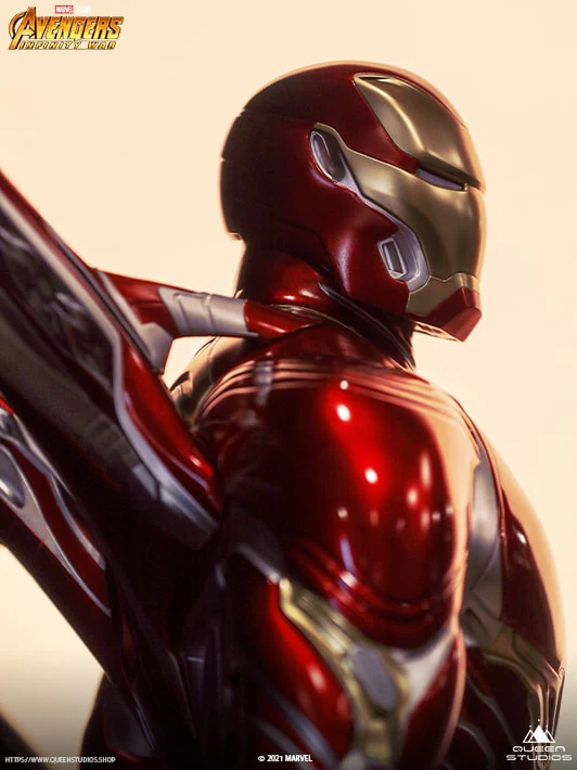 Marvel Iron Man Mark 50 1/2 Statue By Queen Studios - Image 5