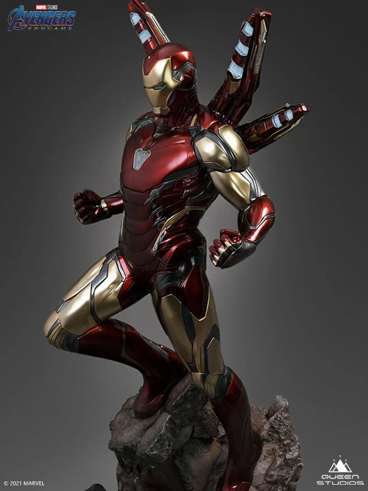 Marvel Iron Man Mark 85 1/2 Statue By Queen Studios - Image 3