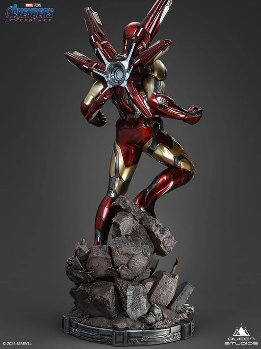 Marvel Iron Man Mark 85 1/2 Statue By Queen Studios - Image 4
