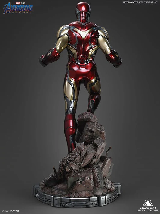 Marvel Iron Man Mark 85 1/2 Statue By Queen Studios - Image 5