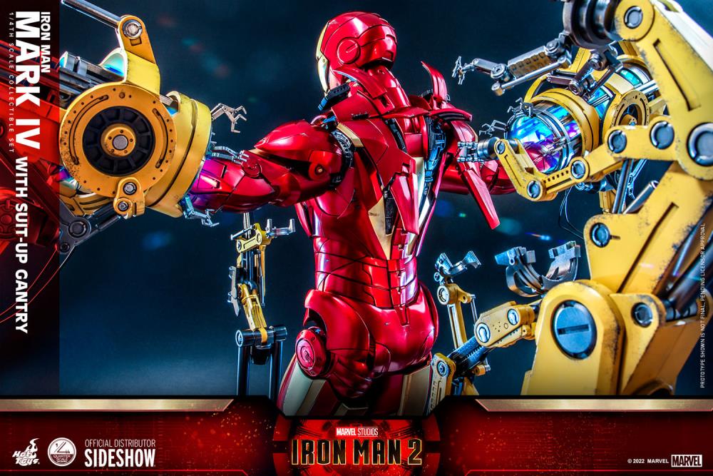 IRON MAN MARK IV WITH GANTRY 1:4 SET By Hot Toys - Image 4