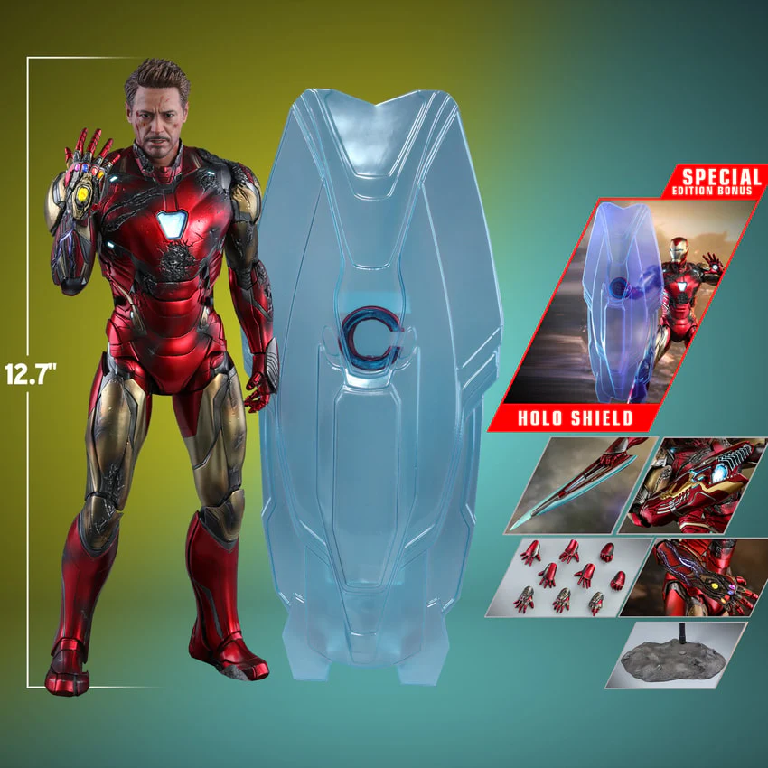 Iron Man Mark LXXXV (Battle Damaged Version) Special Edition Action Figure By Hot Toys - Image 4