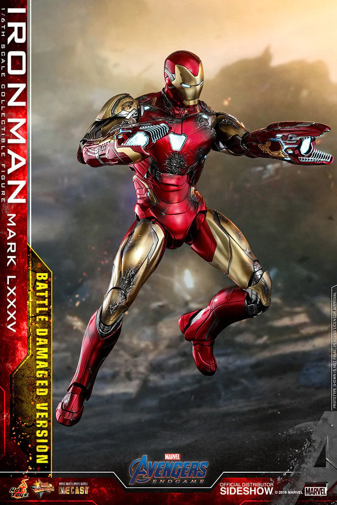 Iron Man Mark LXXXV (Battle Damaged Version) Special Edition Action Figure By Hot Toys - Image 5