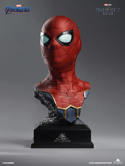 Marvel Iron Spider Man 1/2 Statue Regular Edition By Queen Studios - Image 4