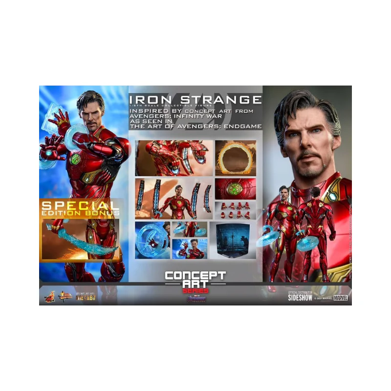Iron Strange (Special Edition) 1/6 Scale Diecast Action Figure By Hot Toys - Image 10