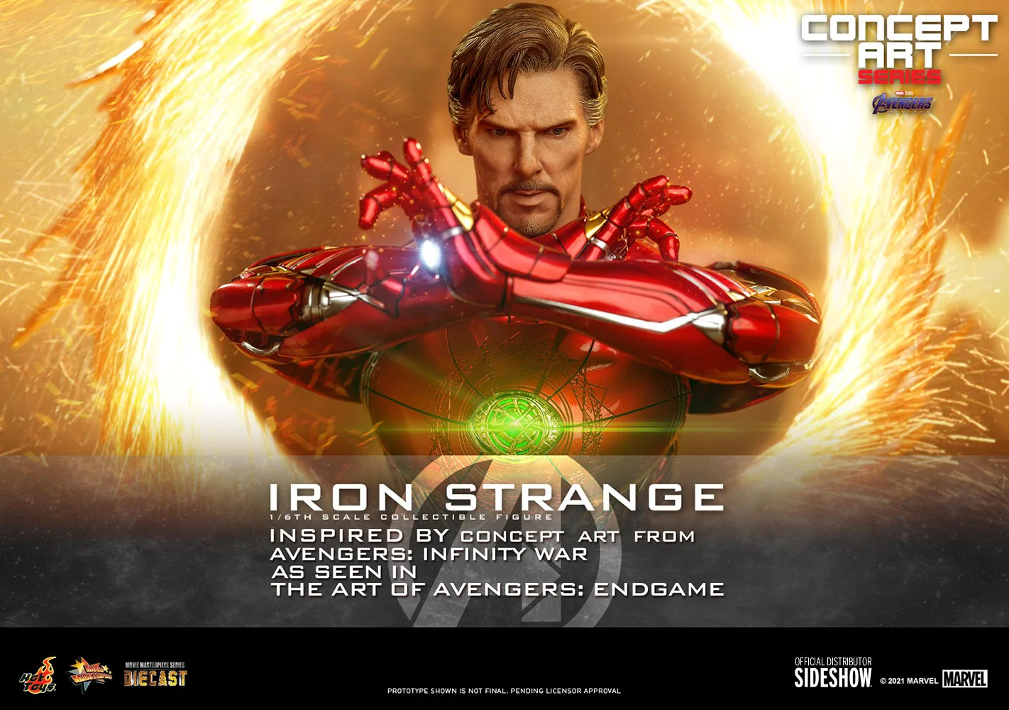 Iron Strange (Special Edition) 1/6 Scale Diecast Action Figure By Hot Toys - Image 2