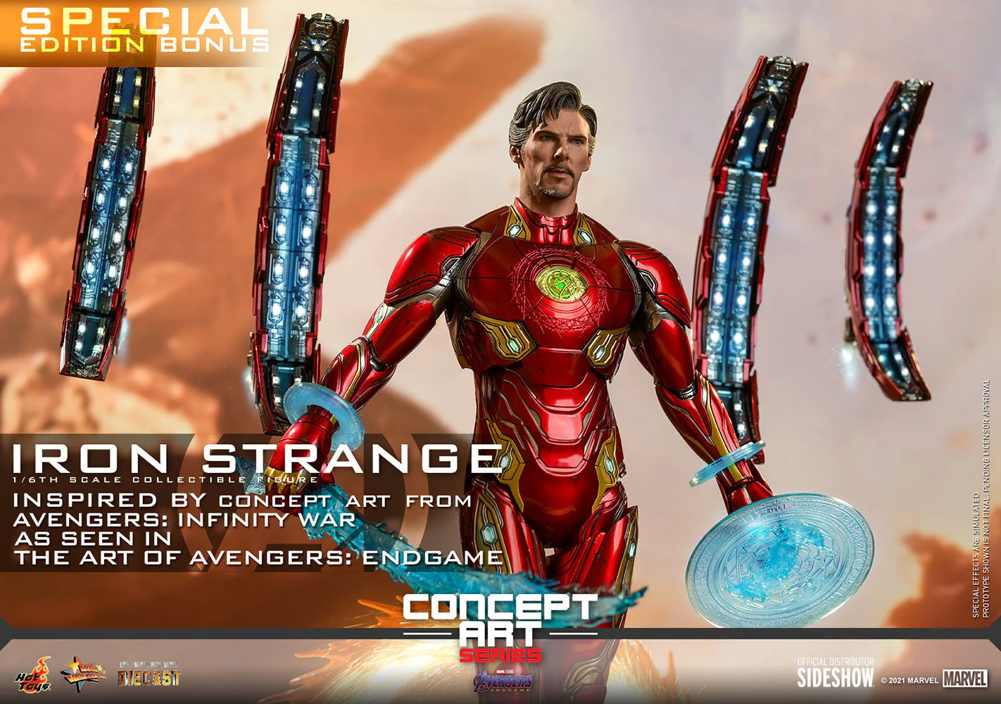 Iron Strange (Special Edition) 1/6 Scale Diecast Action Figure By Hot Toys - Image 8