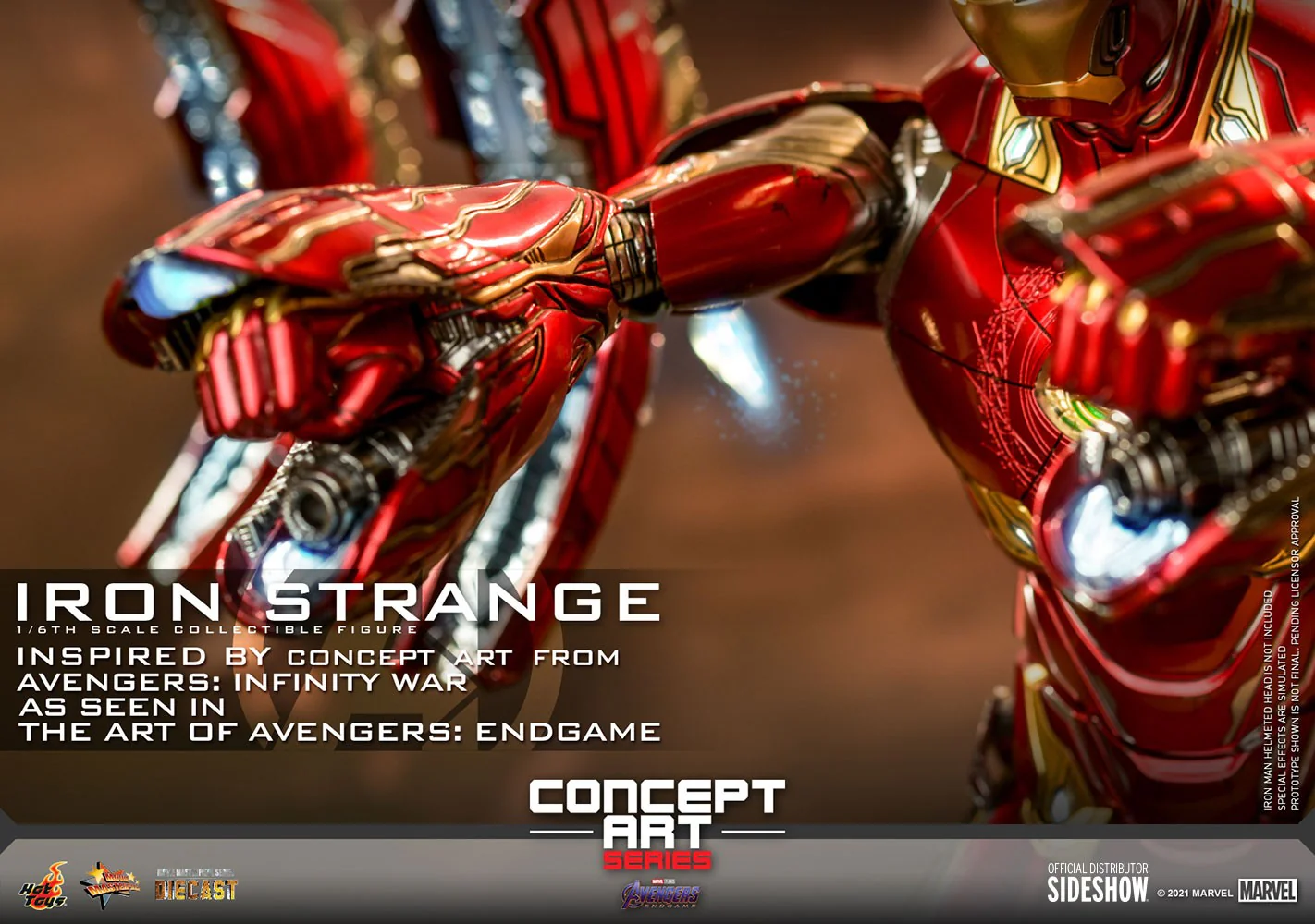 Iron Strange (Special Edition) 1/6 Scale Diecast Action Figure By Hot Toys - Image 9