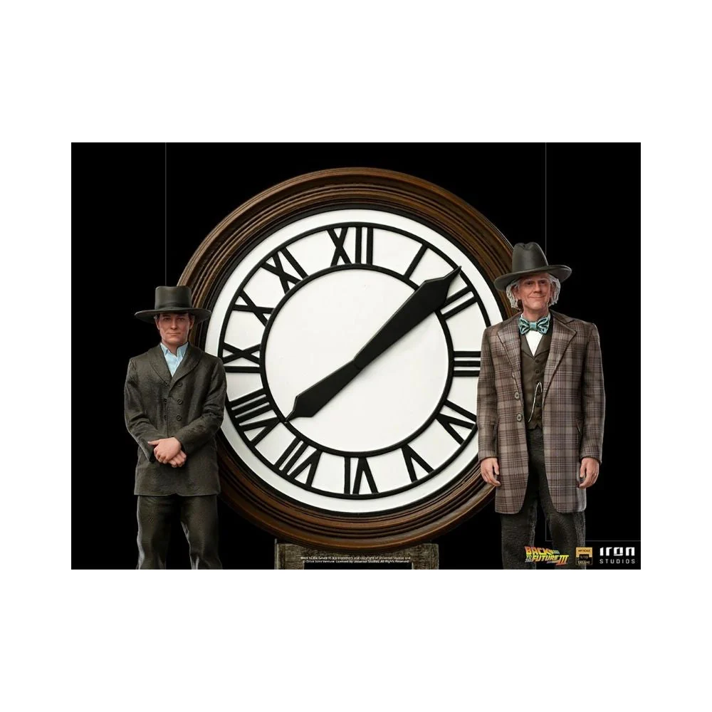 Iron Studios : Back to the Future - Marty and Doc - Image 2