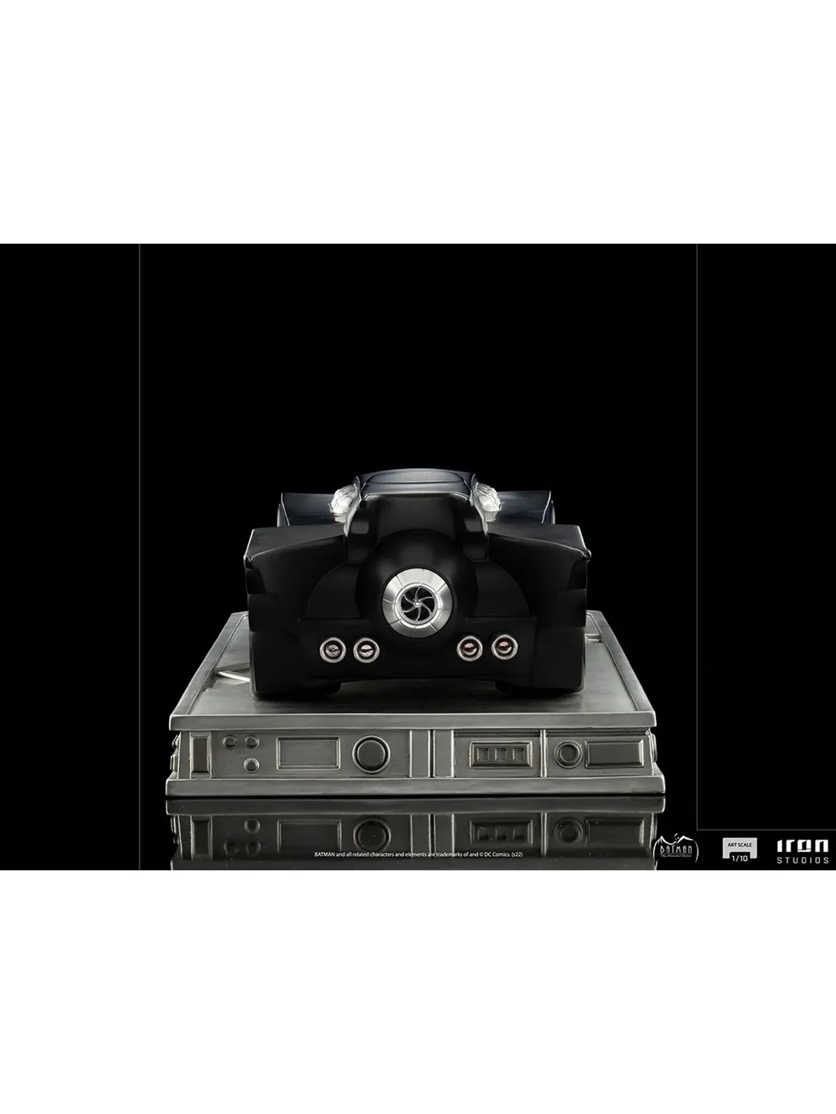 DC BATMAN THE ANIMATED SERIES - BATMOBILE ART SCALE 1/10 STATUE BY IRON STUDIOS - Image 6