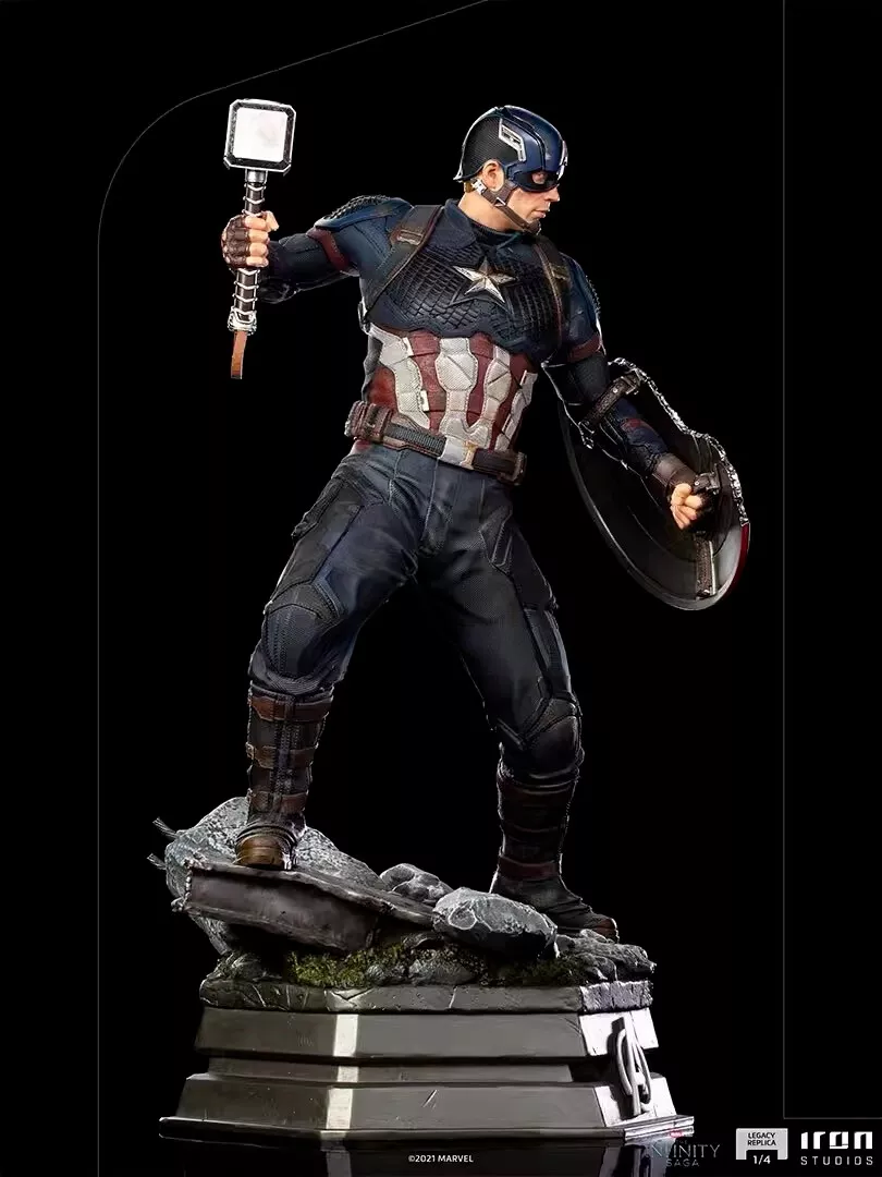 Marvel Captain America - Infinity Saga - Legacy Replica 1/4 - Iron by Iron Studios - Image 3