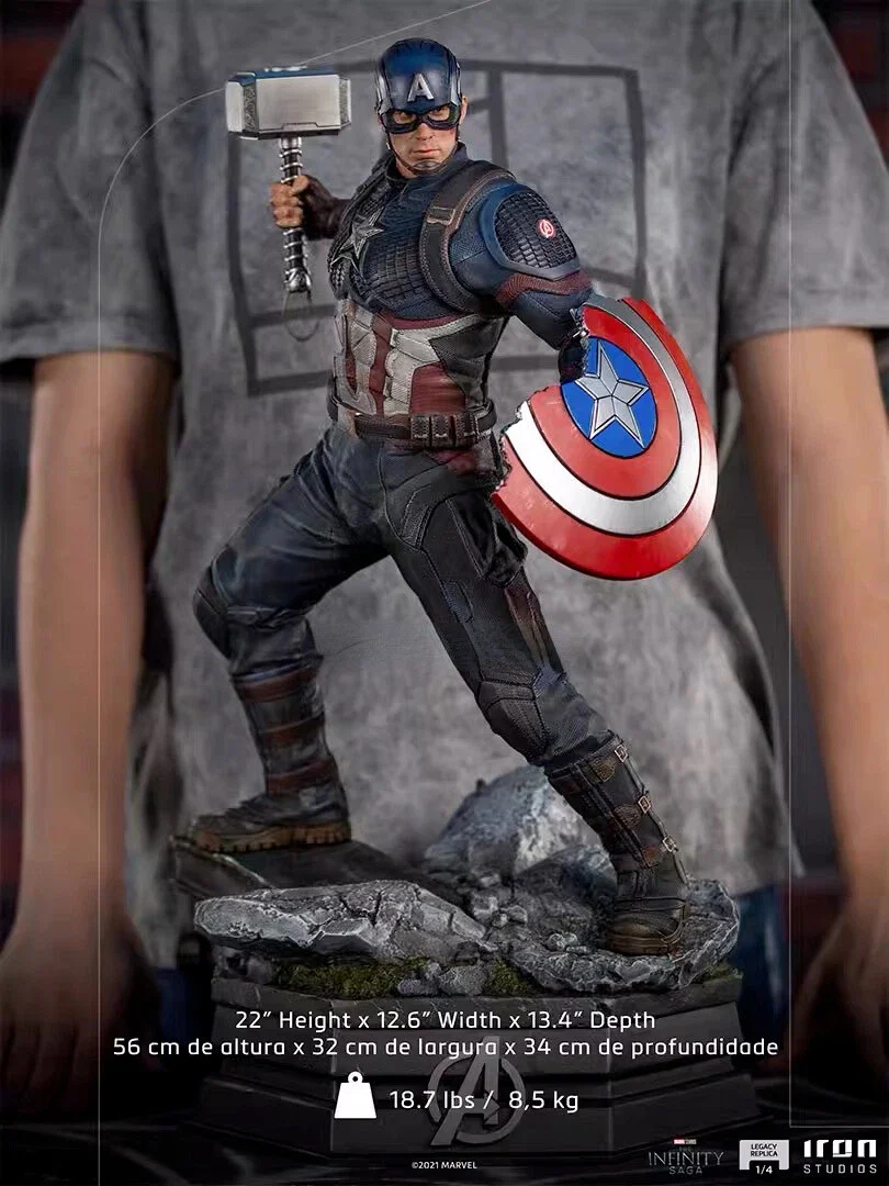 Marvel Captain America - Infinity Saga - Legacy Replica 1/4 - Iron by Iron Studios - Image 4