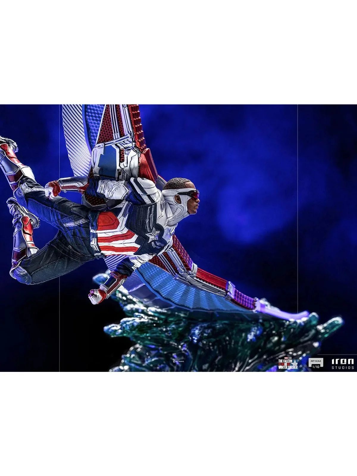 THE FALCON AND THE WINTER SOLDIER - CAPTAIN AMERICA DELUXE ART SCALE 1/10 STATUE BY IRON STUDIOS - Image 4