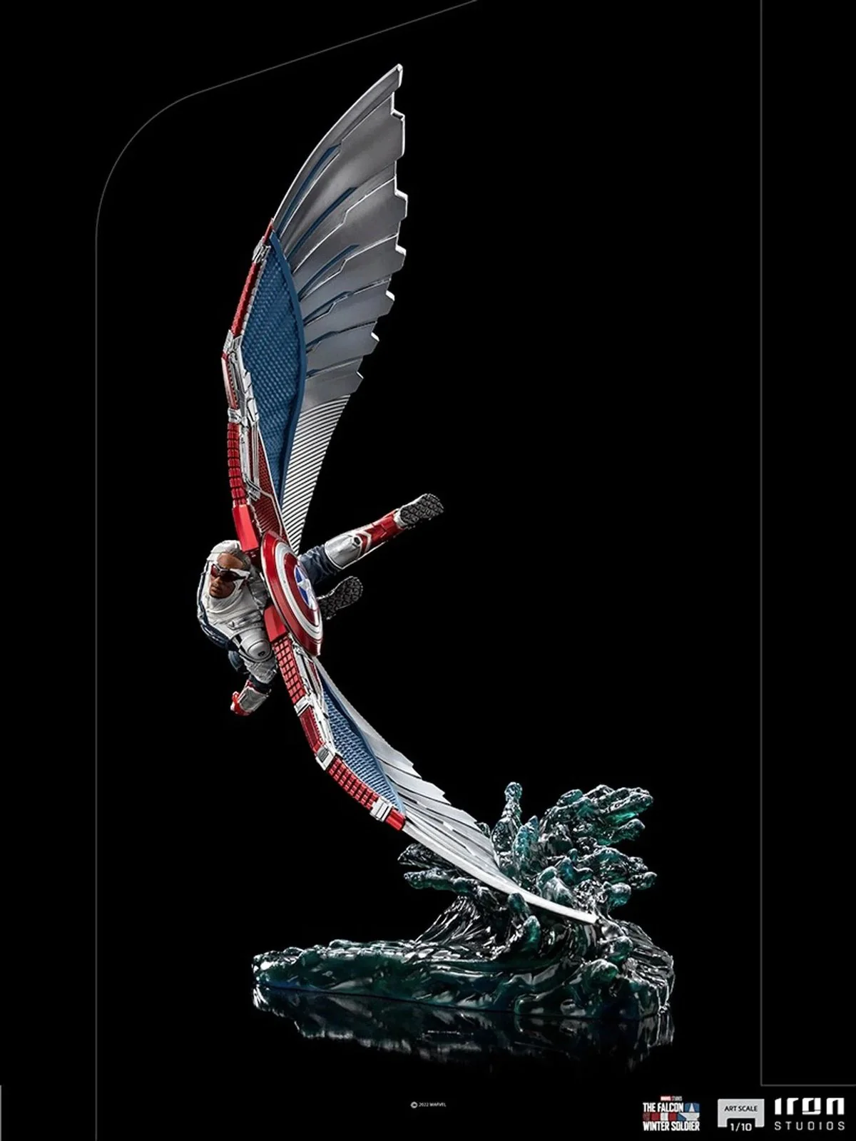 THE FALCON AND THE WINTER SOLDIER - CAPTAIN AMERICA DELUXE ART SCALE 1/10 STATUE BY IRON STUDIOS - Image 5